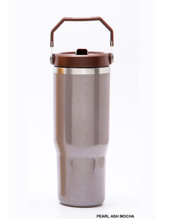 Ash Mocha Pearlized Tumbler