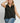 Sleeveless 1/2 Zip Jacquard Knit Top Plus Size