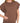 Round Neck Short Sleeve Sweater Brown