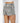 Thunderstruck Acid Gray Washed Shorts