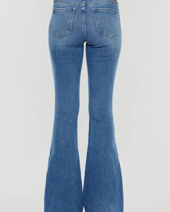 Kan Can High Rise Boot Cut Jeans