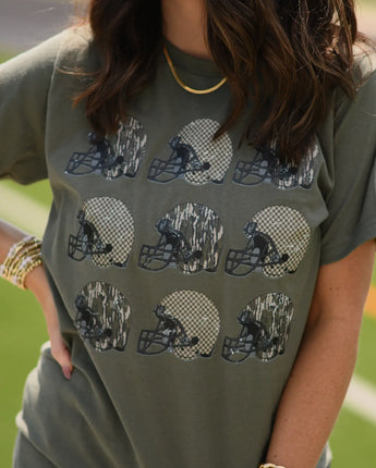 Camo Helmets Tee