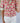 Floral Print Striped Patchwork Top