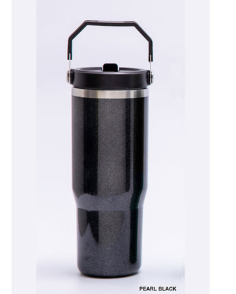 Black Pearlized Tumbler