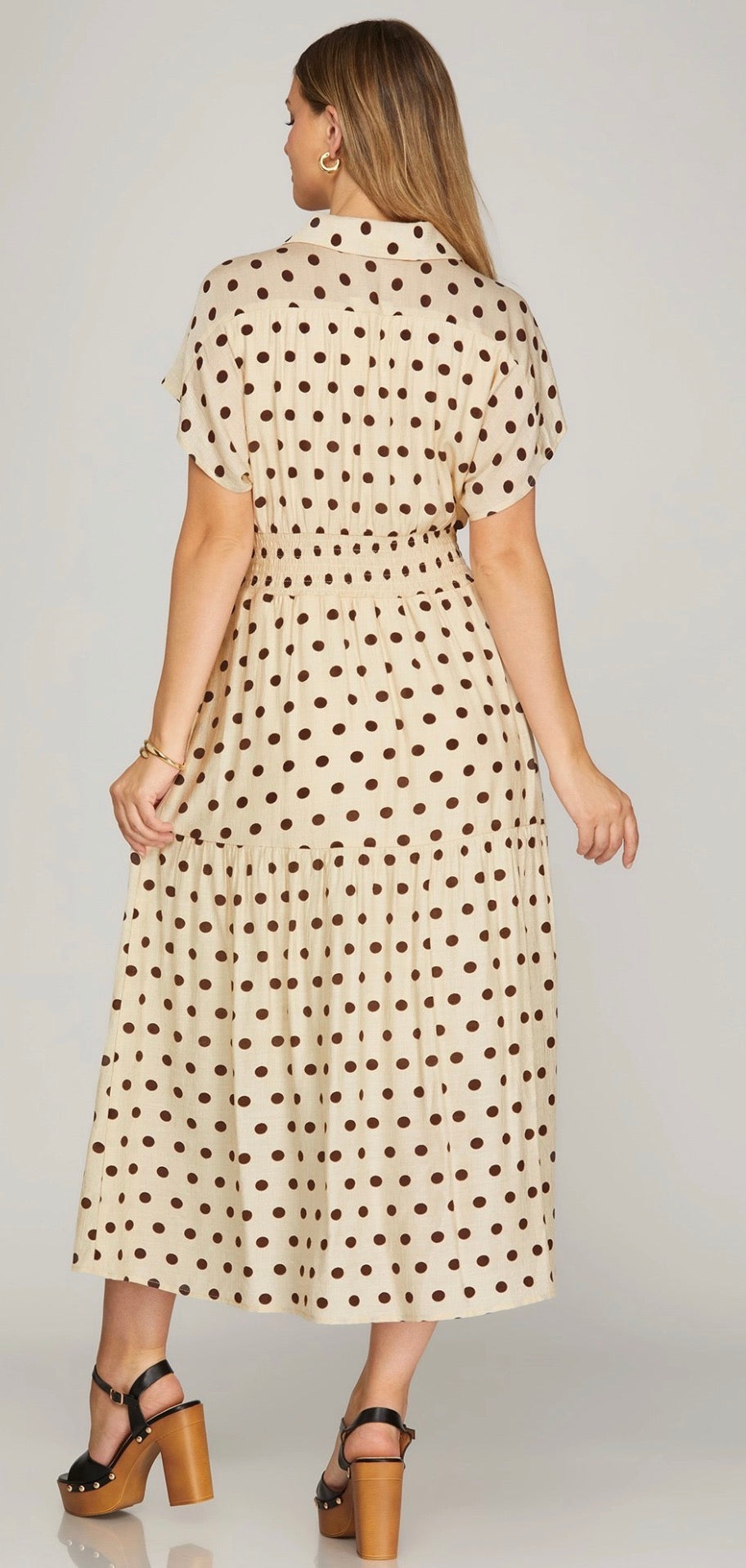 Cream Polka Dot Dress – The Cottage Market Cream Polka Dot Dress – The Cottage Market