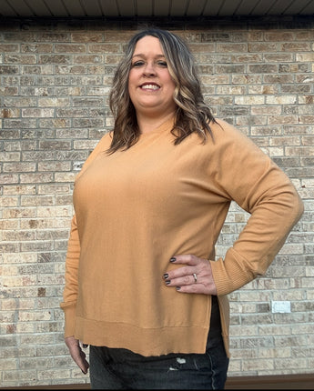 Mustard Ultra Soft Classic Sweater