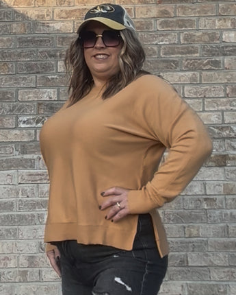 Mustard Ultra Soft Classic Sweater