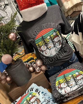 Chillin’ With My Snowmies Graphic Tee
