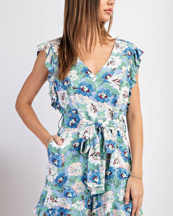 Floral Romper