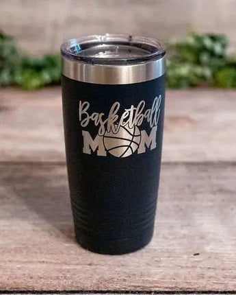 Basketball Mom Engraved Tumbler