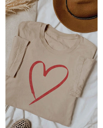 Heart Graphic Tee