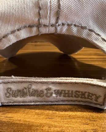 Sunshine & Whiskey Vintage Patch Hat