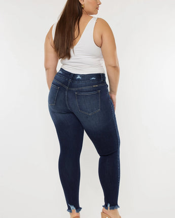 Kan Can Curvy High Rise Skinny Jeans