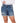 Distressed Cuff Raw Hem Shorts Plus