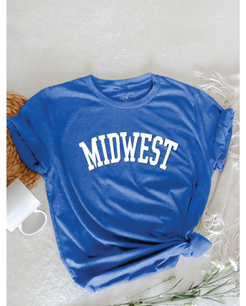 Midwest Puff Print Tee