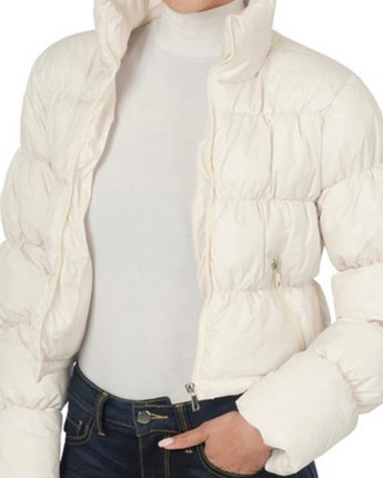 Crop Puffer Jacket