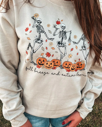 Fall Breeze & Autumn Leaves Sweatshirt