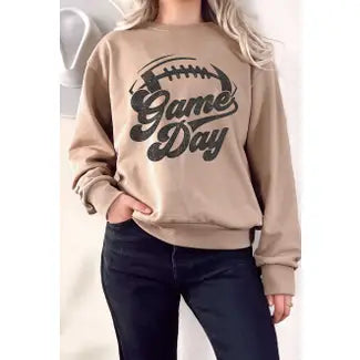 Game Day Football Graphic Sweatshirt