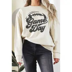 Game Day Football Graphic Sweatshirt