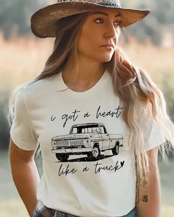 Heart Like A Truck Graphic Tee