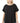 Curvy Short Sleeve Woven Blouse Black