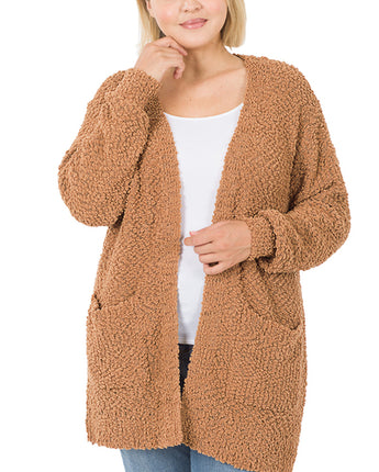 Curvy Popcorn Cardigan