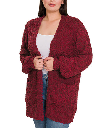 Curvy Popcorn Cardigan