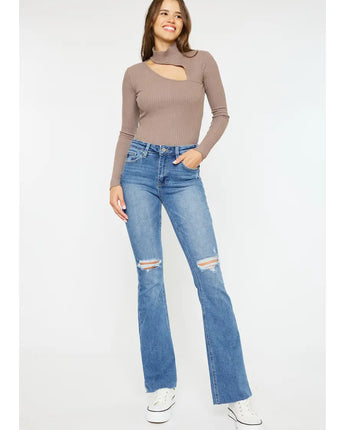 Kan Can Arlington High Rise Boot Cut Jeans