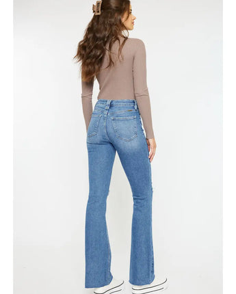 Kan Can Arlington High Rise Boot Cut Jeans