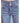 Kan Can High Rise Flare Fray Hem Detail Jeans