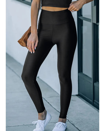 High Rise Leggings Black