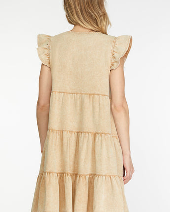 Country Roots Taupe Dress