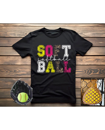 Softball Script Tee