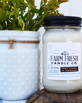 Spring Farmhouse Farm Fresh Candle