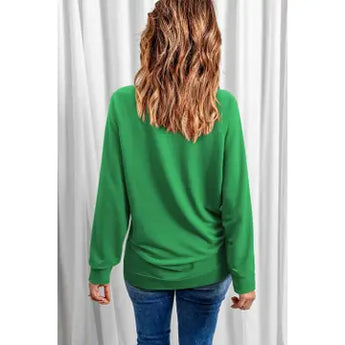 St. Patrick's Sequin Patch Sweatshirt