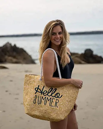 Hello Summer Beach Tote
