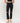 Vervet High Rise Crop Slim Straight Black Jeans