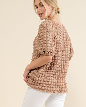 Bubble Textured Top