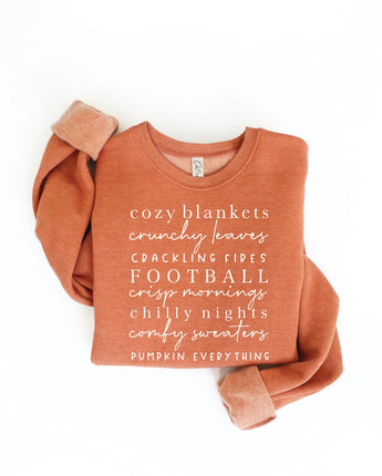 Cozy Blankets Fall Sweatshirt