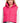 Cropped Puffer Vest Hot Pink