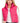 Cropped Puffer Vest Hot Pink