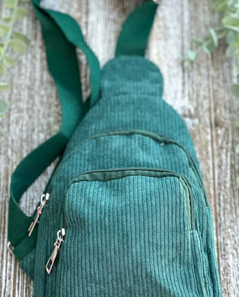 Corduroy Sling Bag