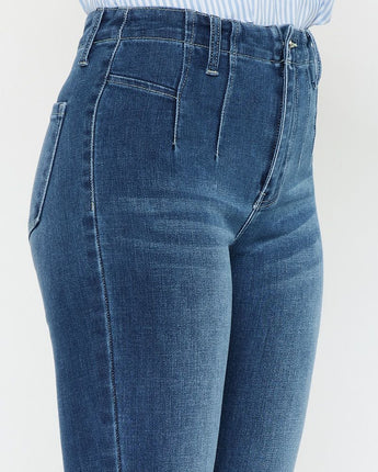 Kan Can High Rise Boot Cut Jeans