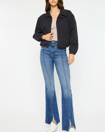 Kan Can Splitz High Rise Bootcut Jeans