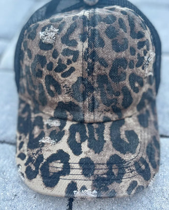 Animal Print Hat