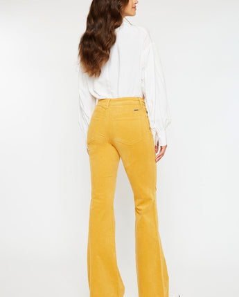 Kan Can Mustard Corduroy Pant