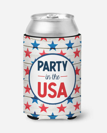 Party In The USA Slim Can Koozie