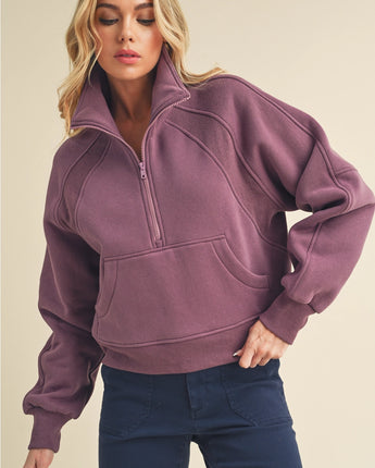 1/2 Zip Sweatshirt