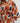 Fall Rust Pattern Dress