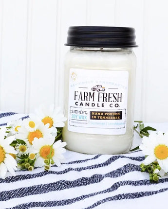 Summer Farmhouse Farm Fresh Candle